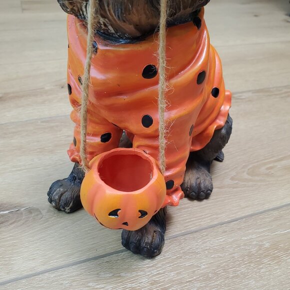 Cracker Barrel Too Cute to Spook Halloween Yorkshire Terrier Outdoor Decor Dog - Picture 11 of 14